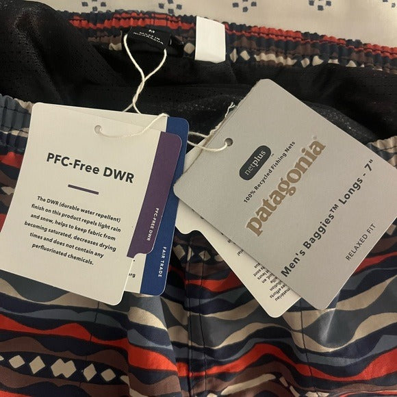 Patagonia Men's BaggiesTM Longs - 7'' Relaxed Fit - Size M