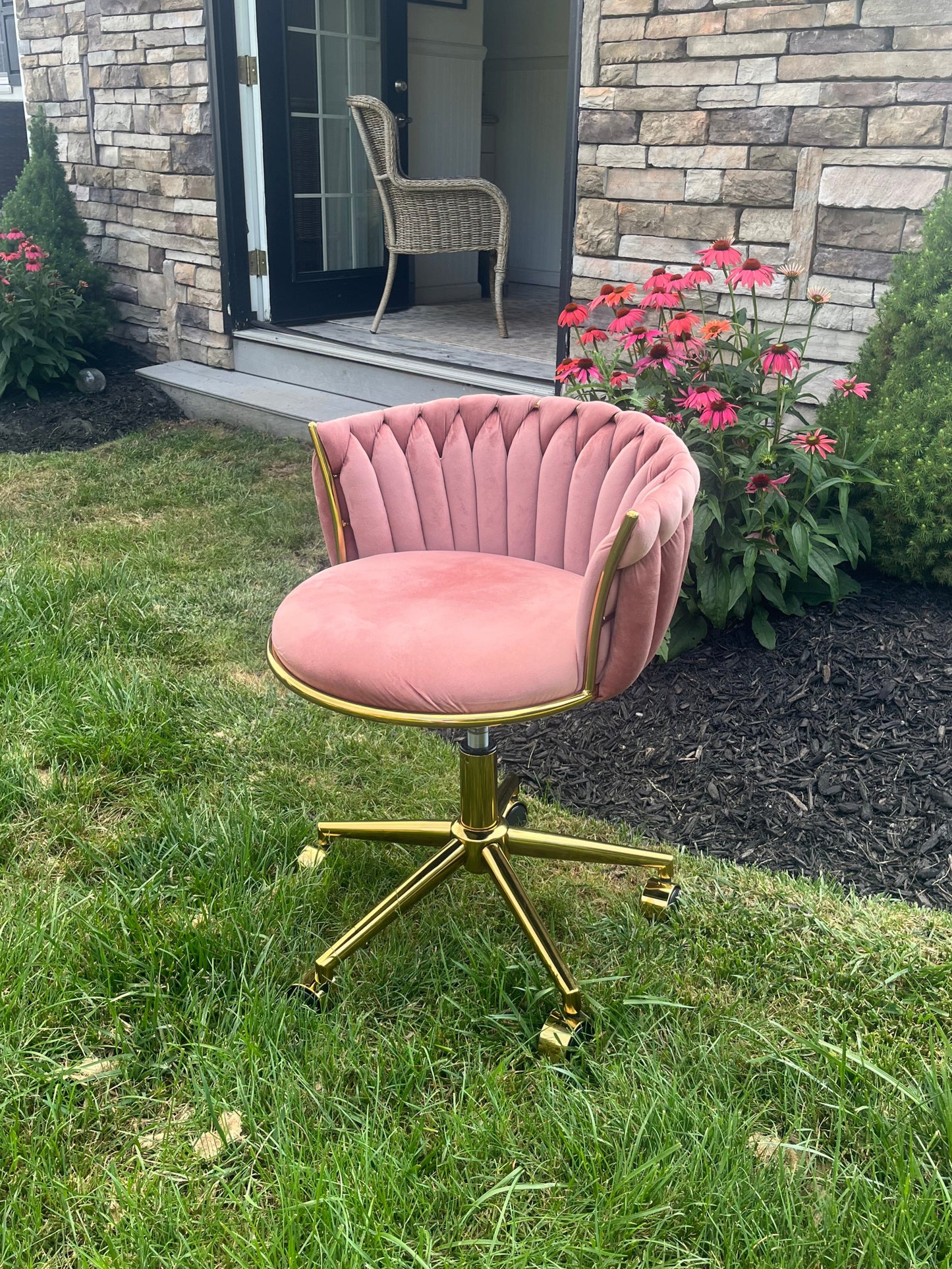 Goolon Velvet Desk Chair