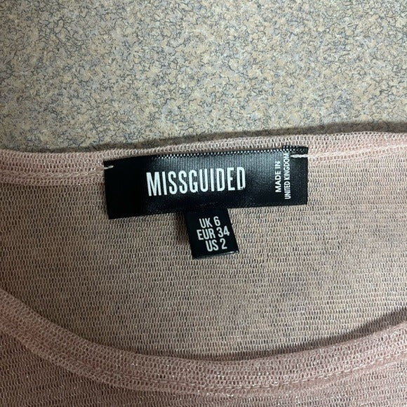 Missguided Top - Size US 2