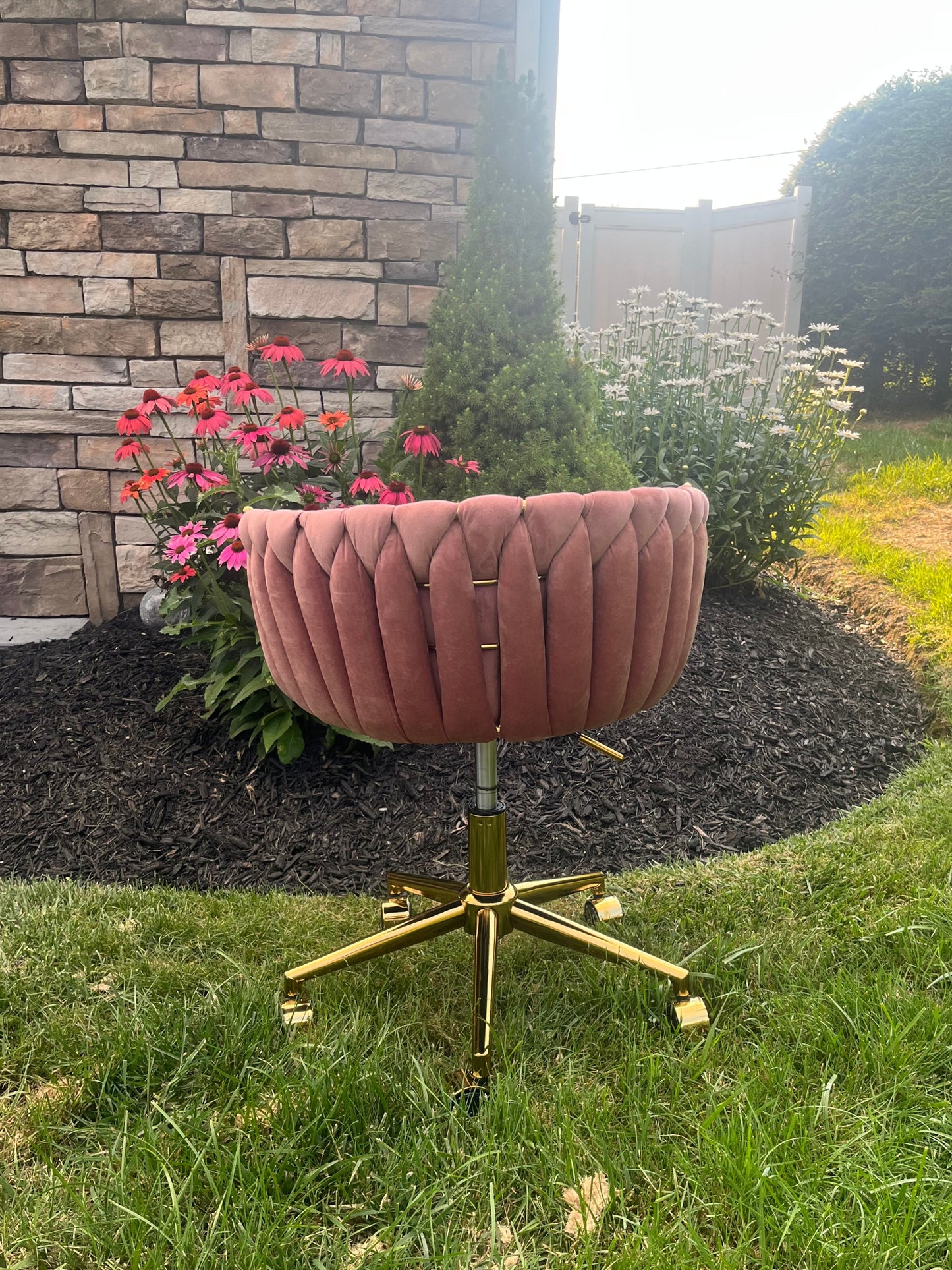 Goolon Velvet Desk Chair