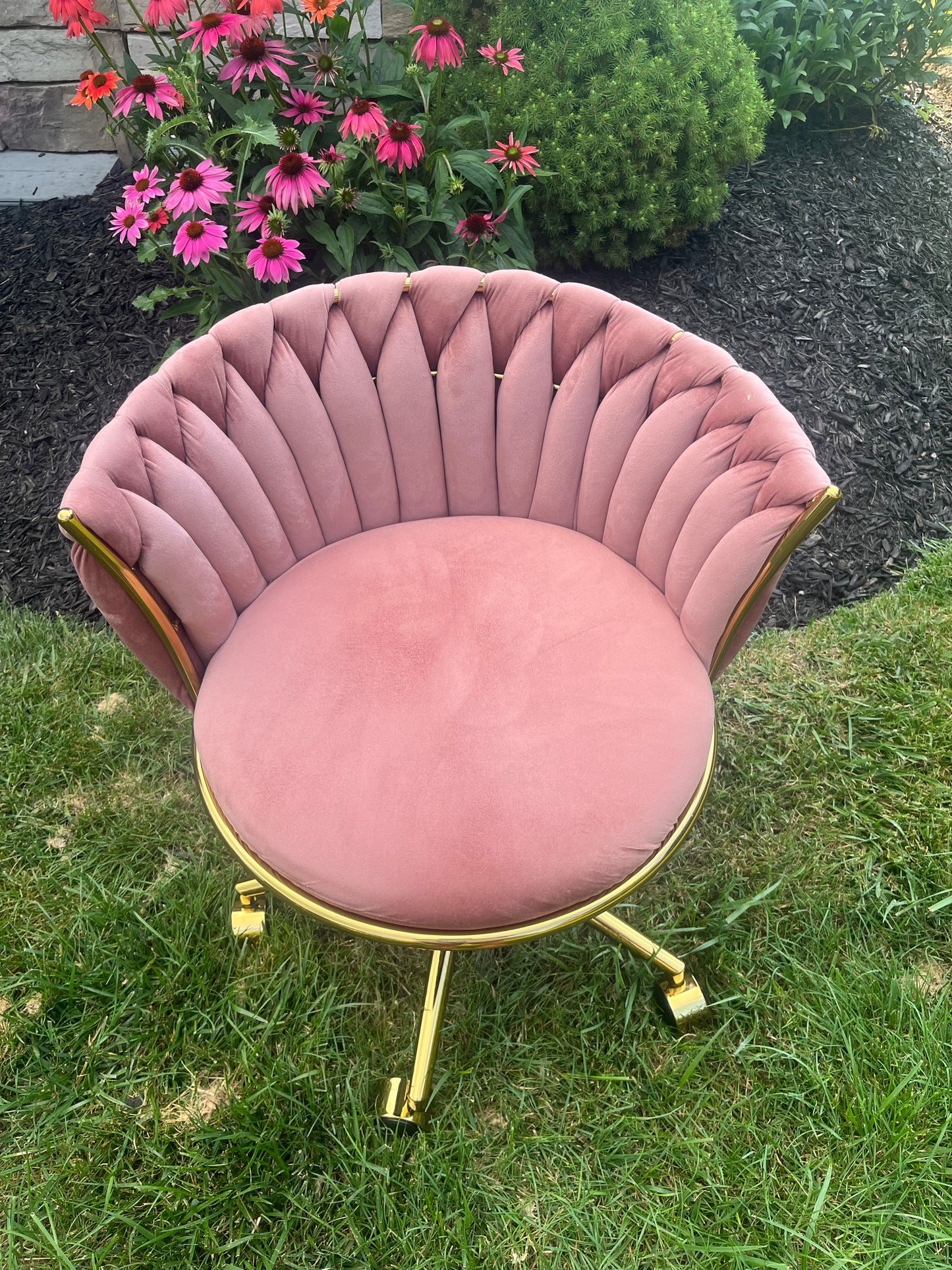 Goolon Velvet Desk Chair