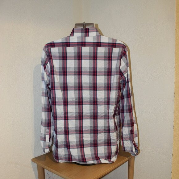 Express Fitted Casual Button Up - Size L/G