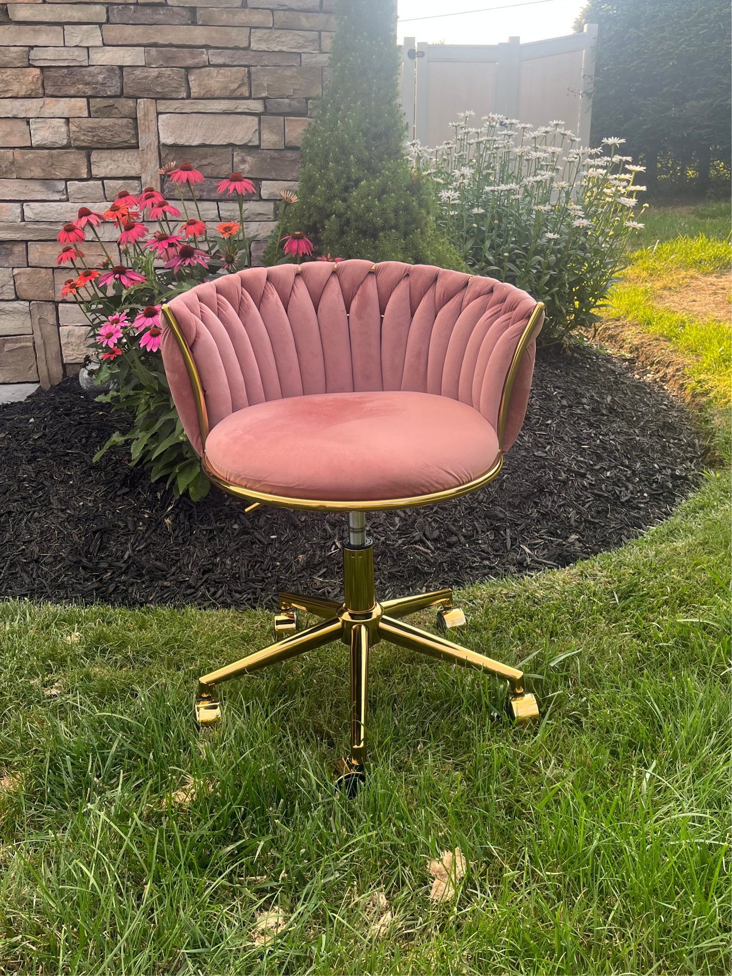 Goolon Velvet Desk Chair