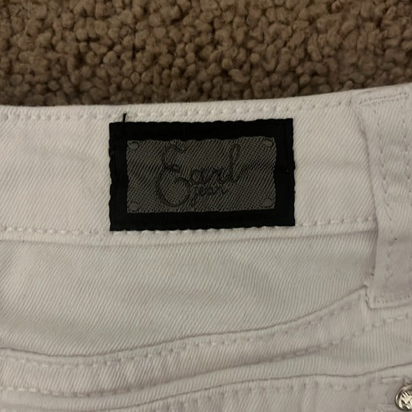 Earl Jean Denim Mini Skirt - Size US 6