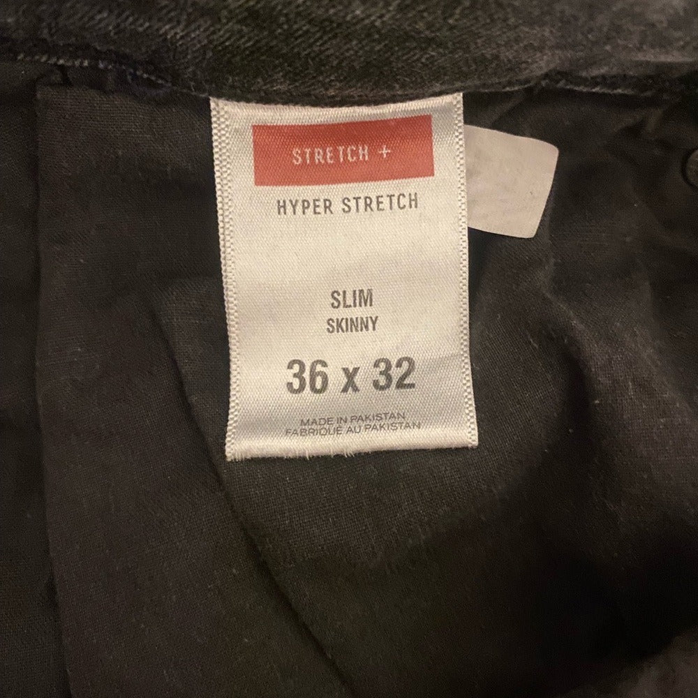 Express Slim Skinny Jeans - Size 36x32