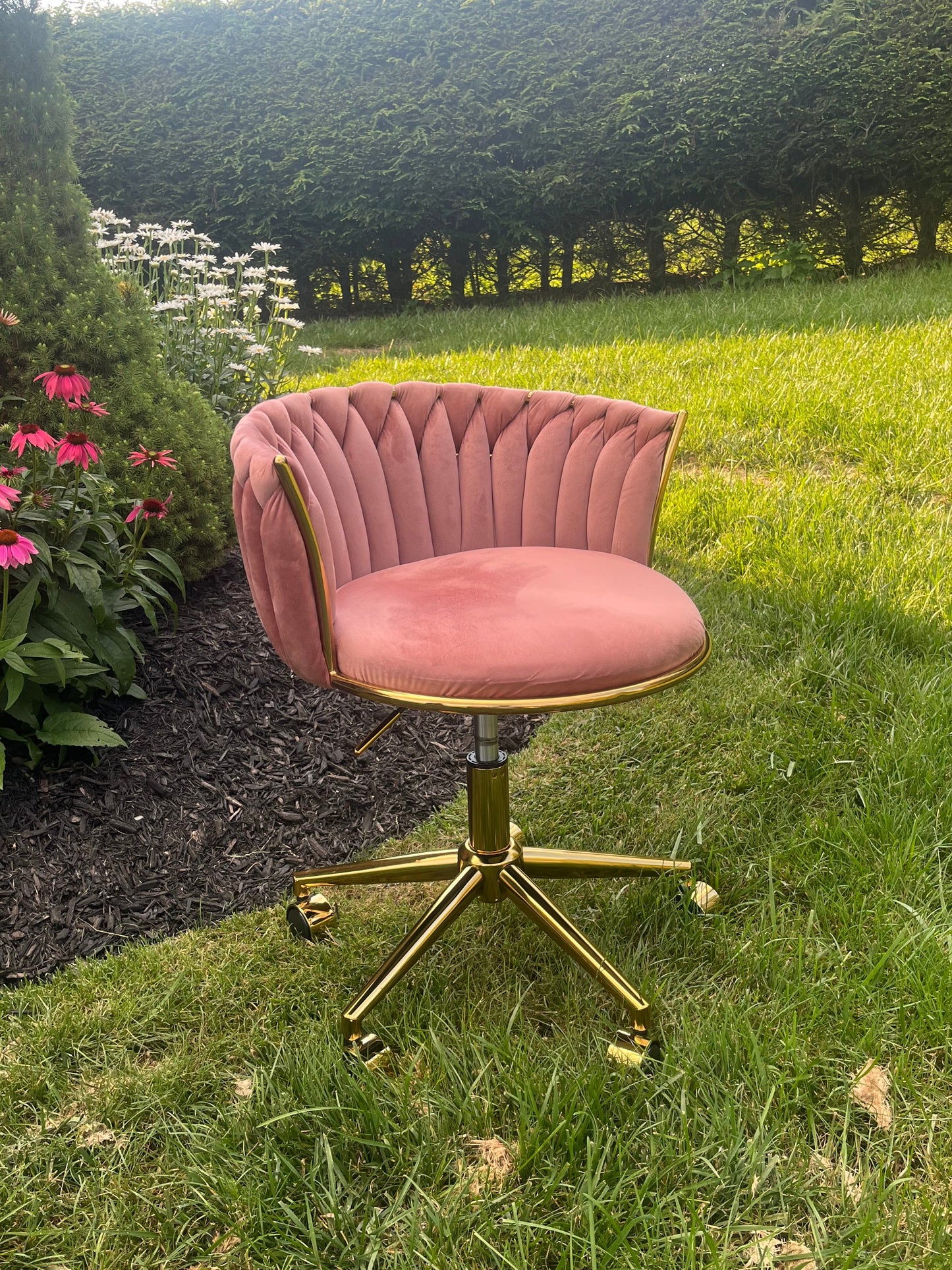 Goolon Velvet Desk Chair