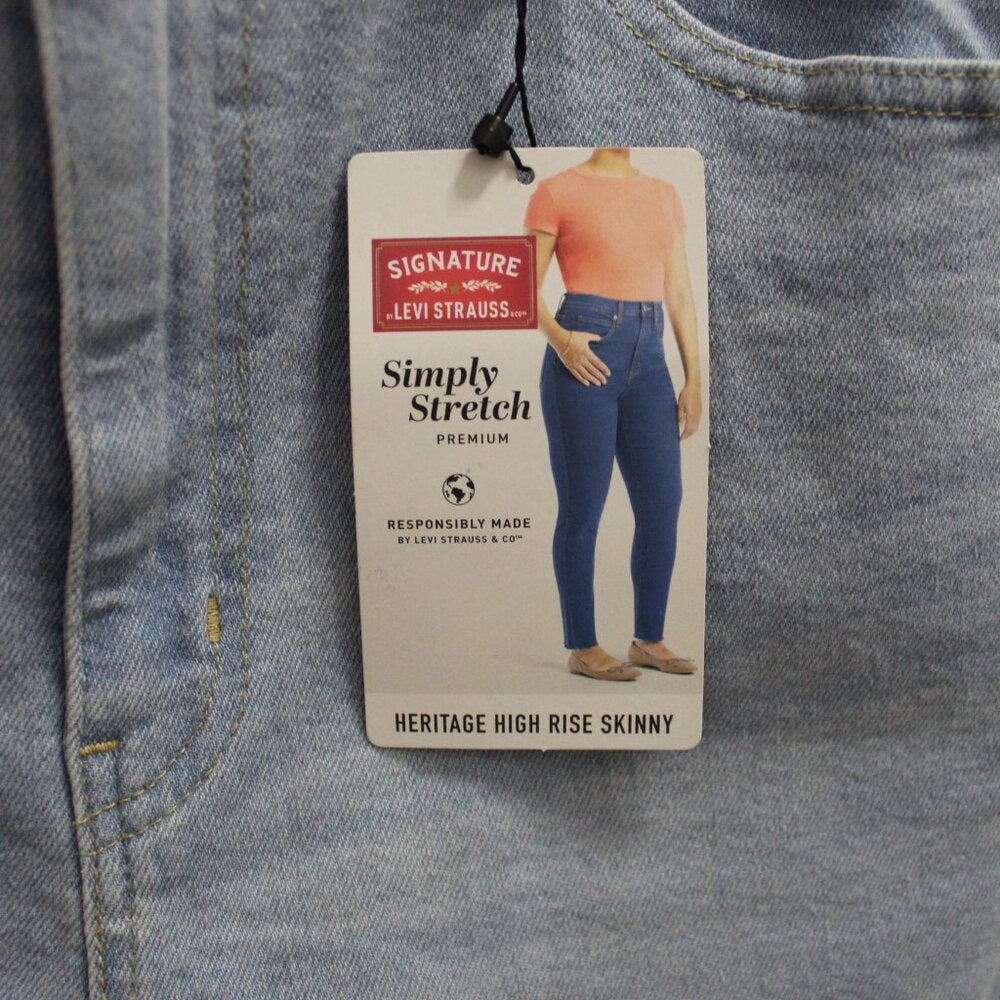 New Levi Strauss high Rise Skinny Jeans - Size 14|W32