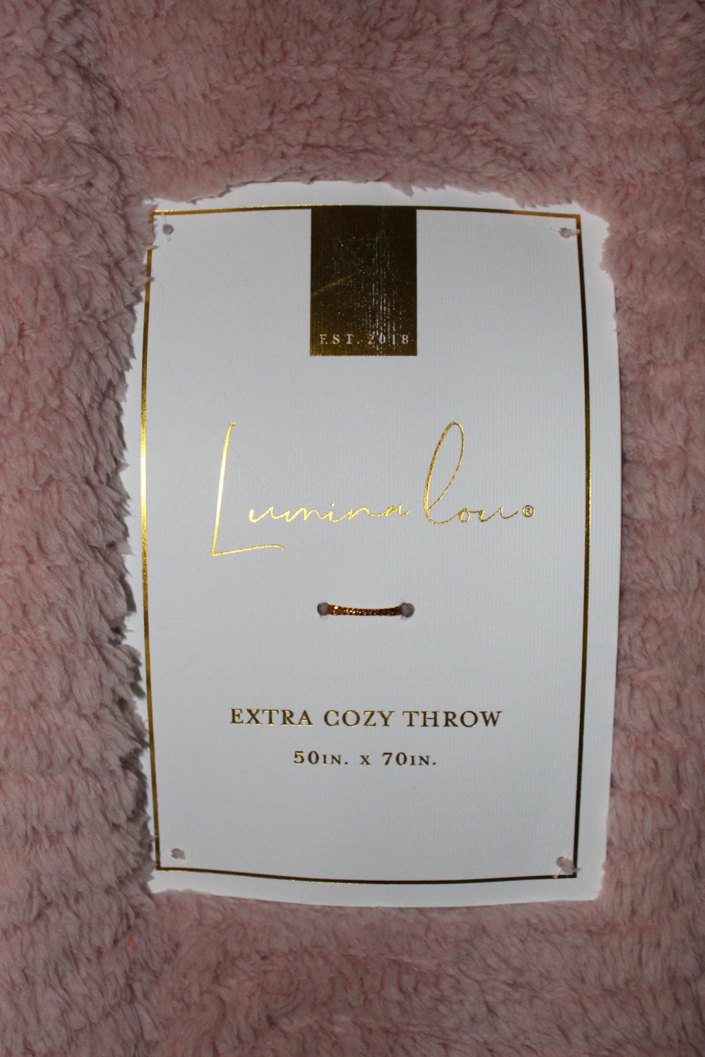 New Lumina Lou Extra Cozy Throw Blanket