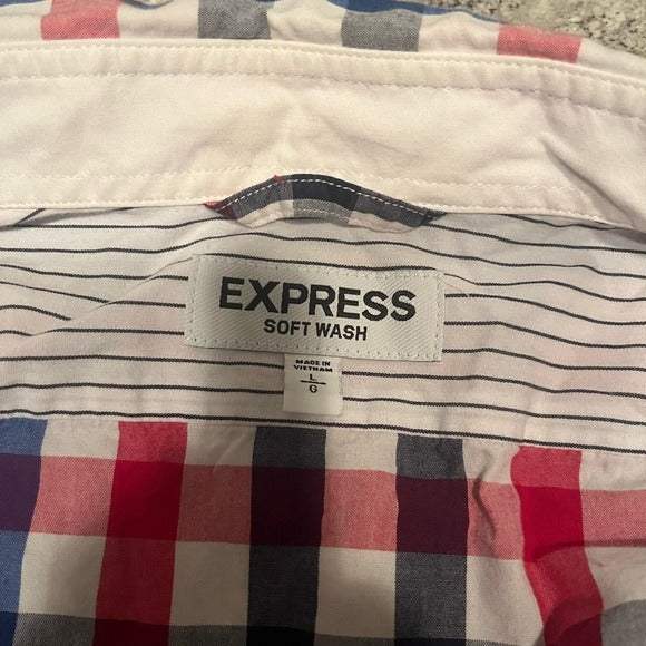 Express Casual Button Up - Size L/G