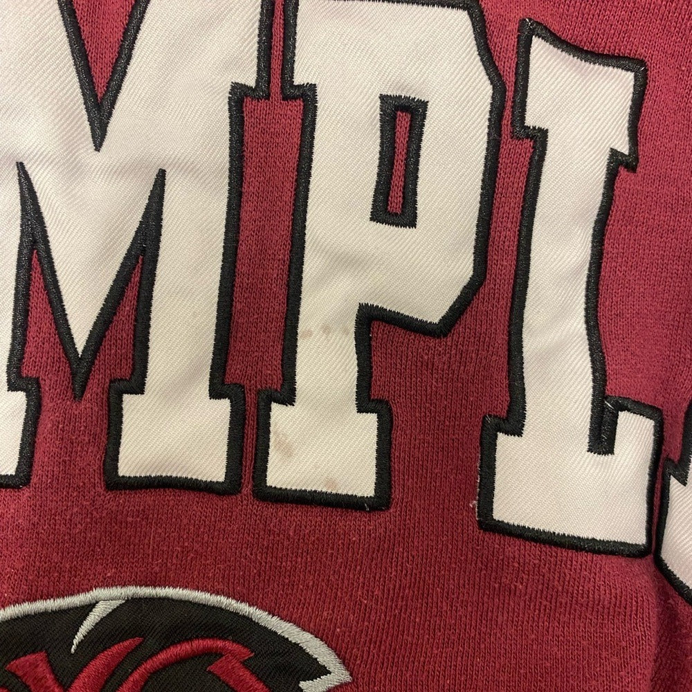 Temple University Hoodie - Size L