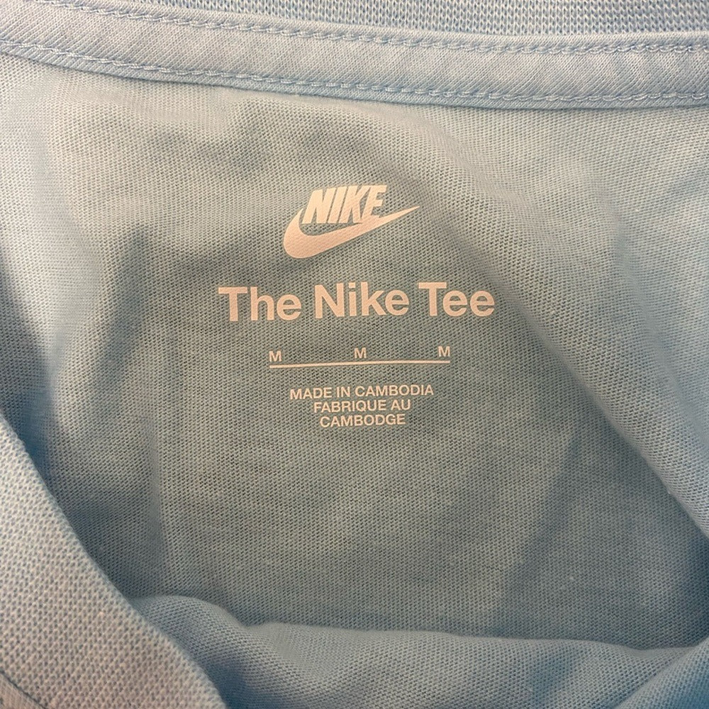 Men's Light Blue Nike Just Do It Short Sleeve T-Shirt - Size M