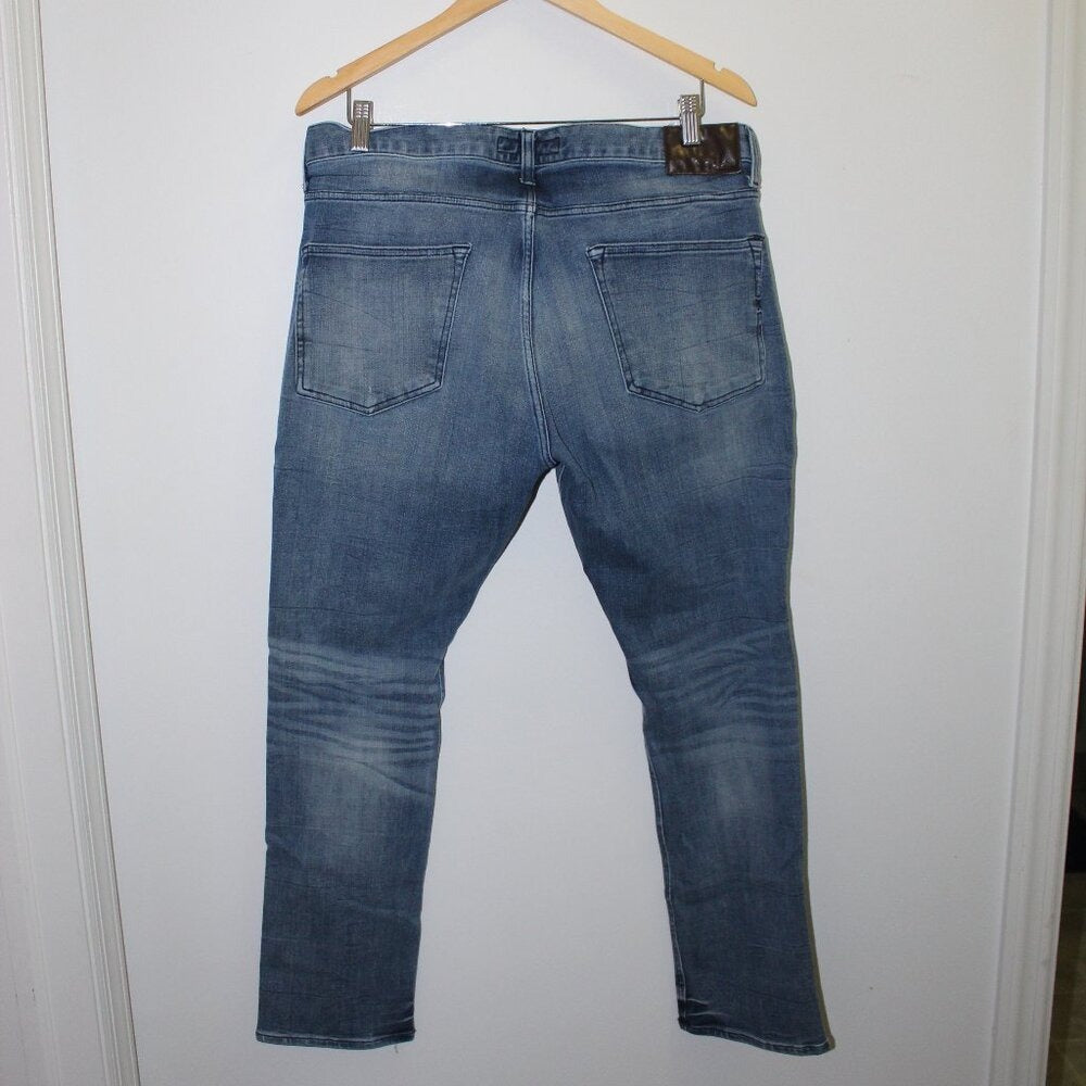 Express 4-Way Stretch Slim Jeans - Size 36x30