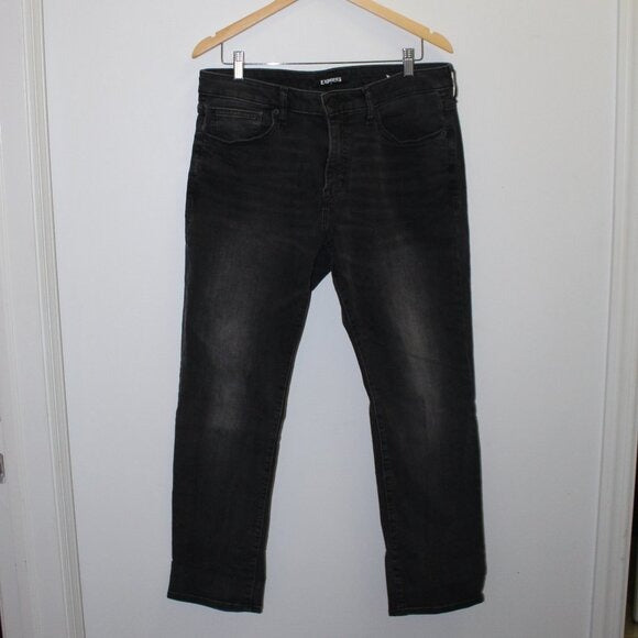 Express Slim Skinny Jeans - Size 34x30