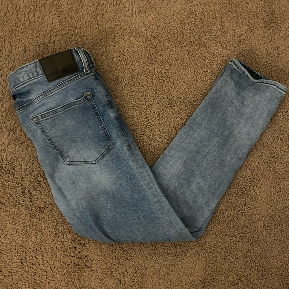 Express Alec Super Skinny Fit Jeans - Size 34x30