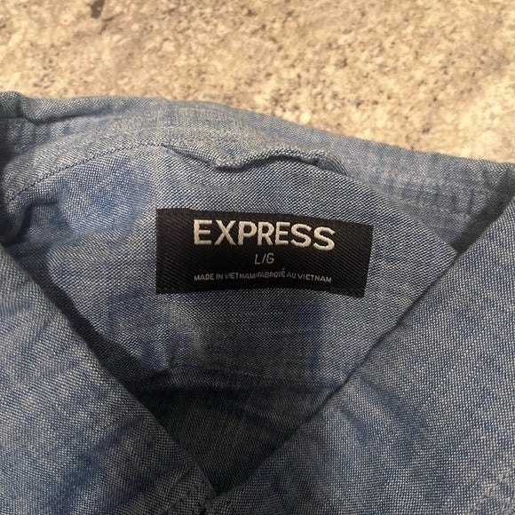 Express Casual Button Up - Size L/G
