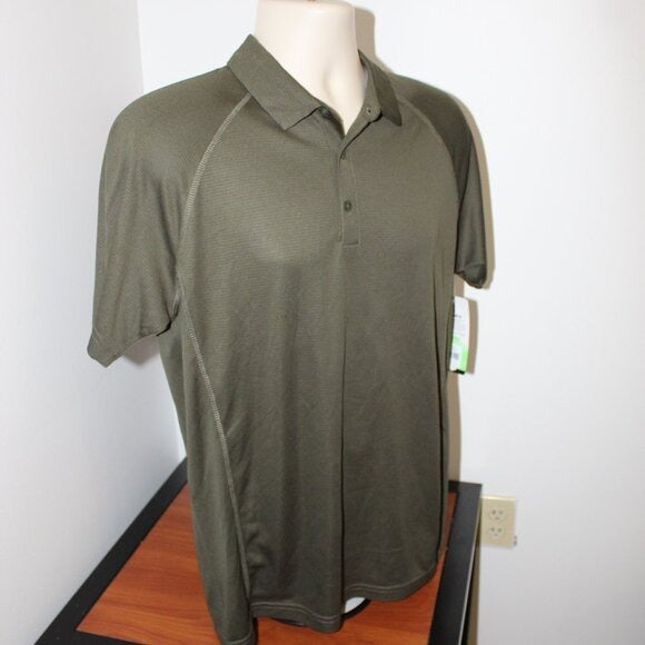 Men's Tennis Match Core Polo Olive - Size M