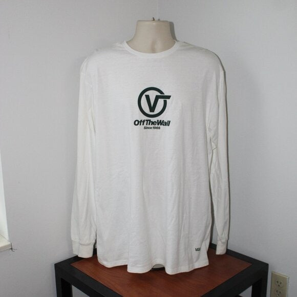 Long Sleeve Classic Fit Vans T-Shirt - Size L