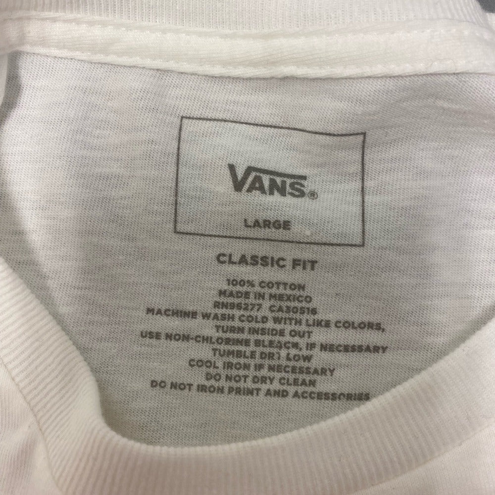 Long Sleeve Classic Fit Vans T-Shirt - Size L