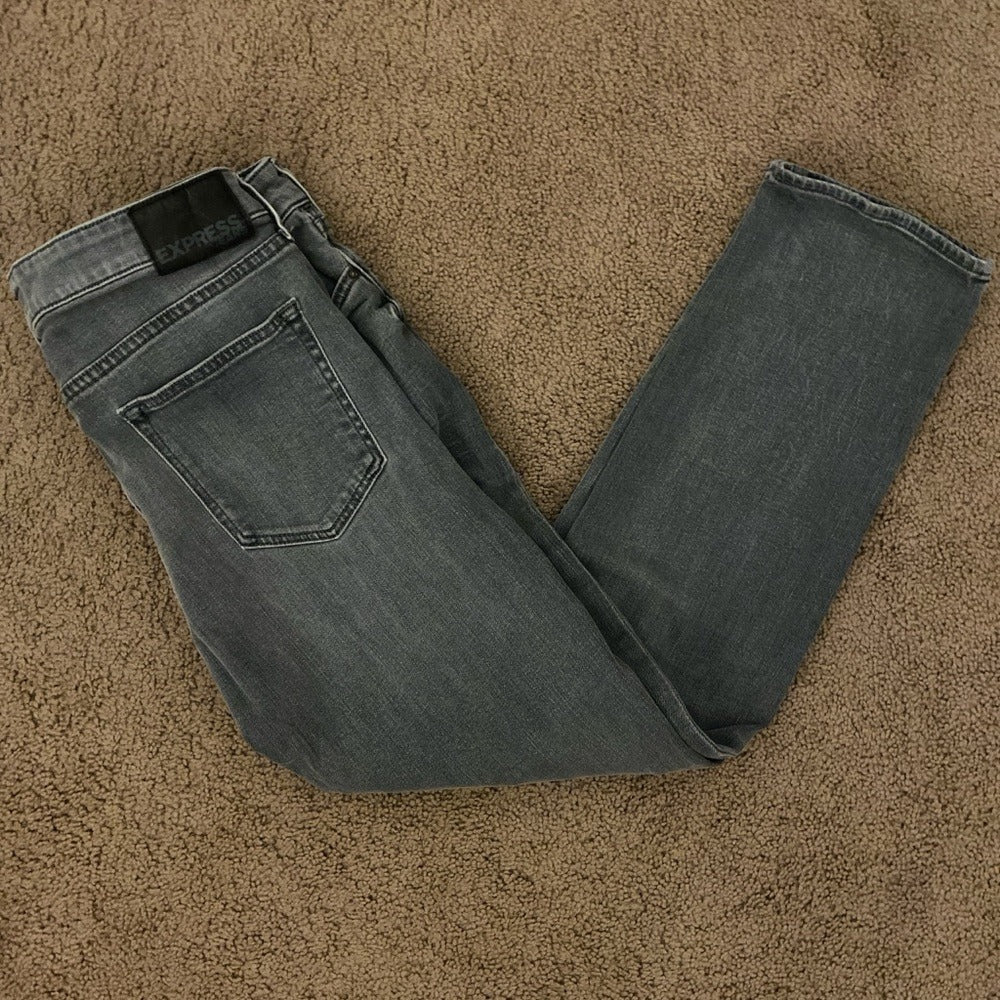 Express Stretch Slim Skinny Jeans - Size 34x30