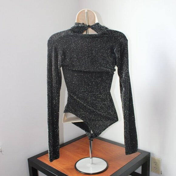 FOREVER 21 Glitter Bodysuit - Size S