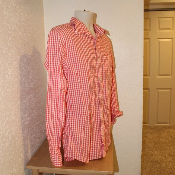 Banana Republic Non Iron Tailored Slim Fit Casual Button Up - Size L