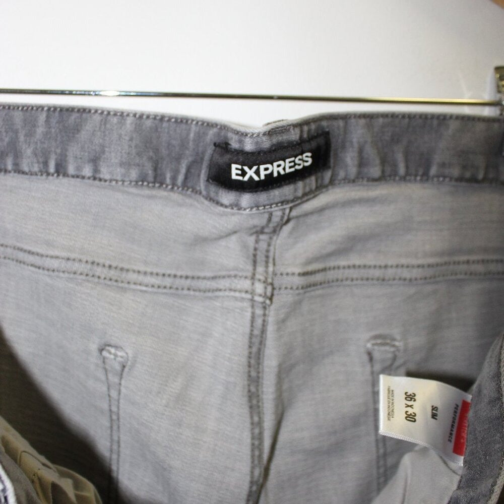 Express Slim Jeans - Size 36x30