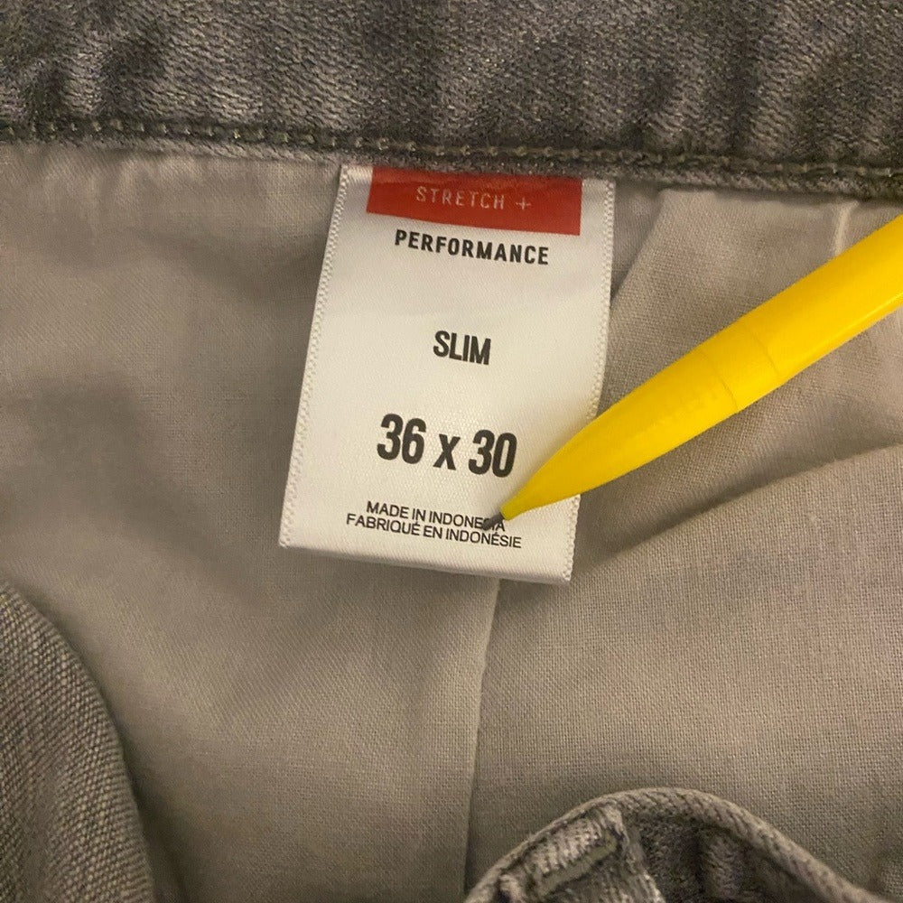 Express Slim Jeans - Size 36x30