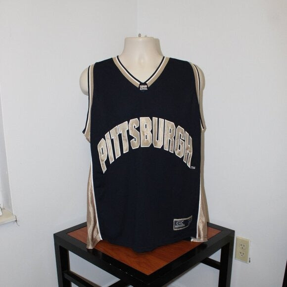 Vintage Colosseum Pitt Panthers NCAA Jersey #30 (2000s Era) - Size XL
