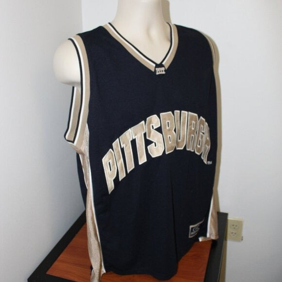 Vintage Colosseum Pitt Panthers NCAA Jersey #30 (2000s Era) - Size XL
