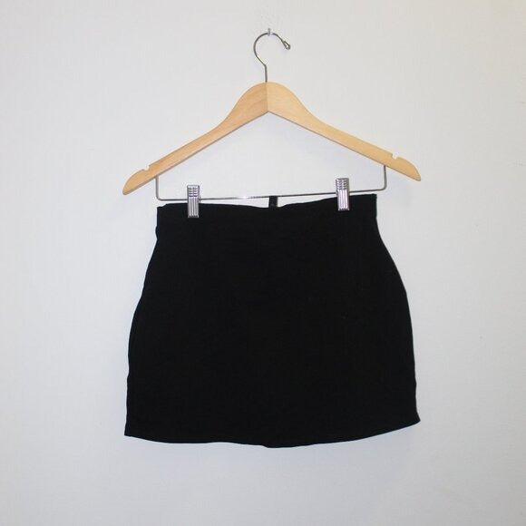 Windor Black Mini Skirt - Size M