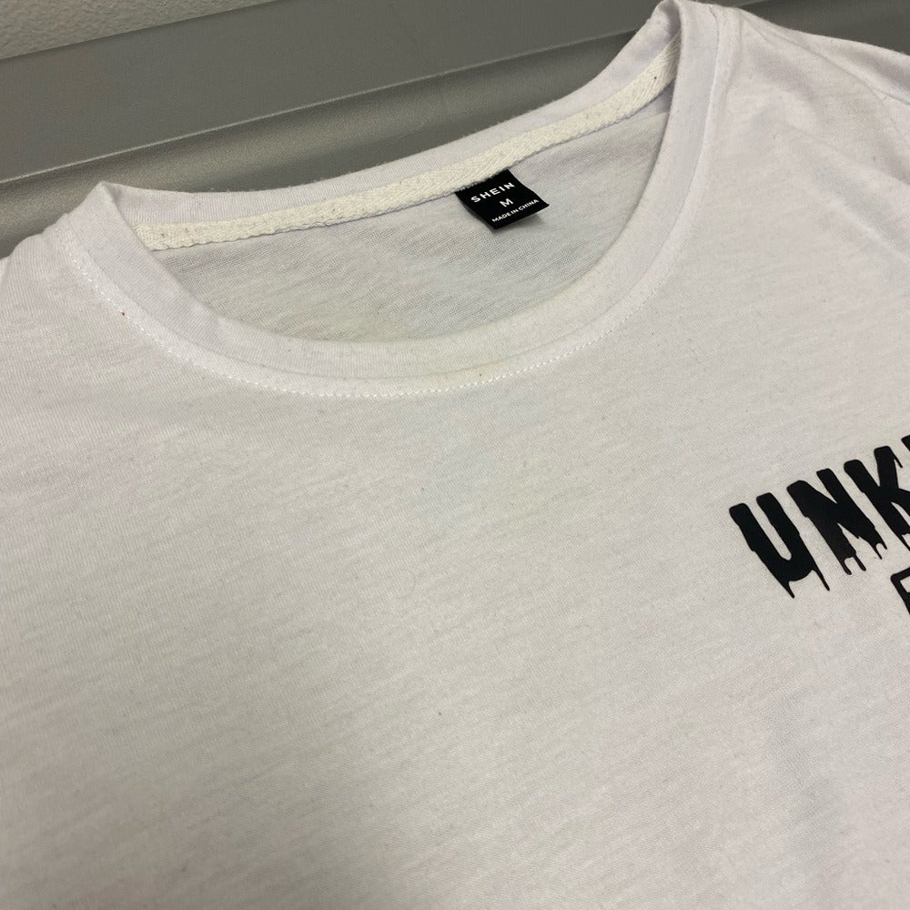 Manfinity Men Bear & Letter Graphic Tee - Size M
