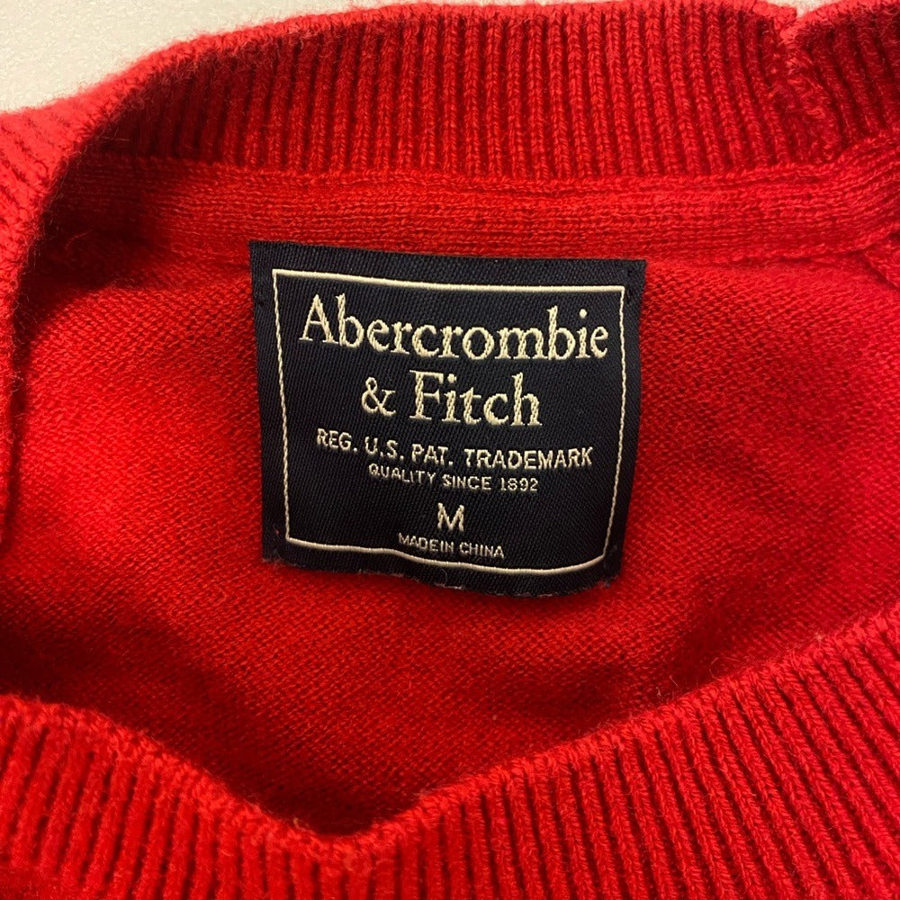 Abercrombie & Fitch Men's Wool Blend Sweater - Size M