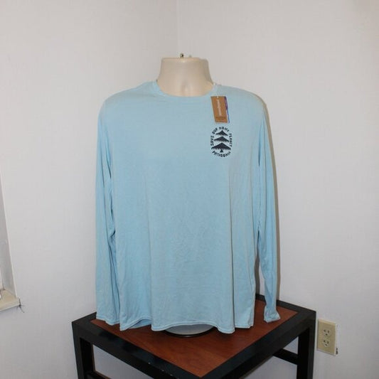 Men's Long Sleeved Capilene Cool Daily Graphic Shirt - Size L