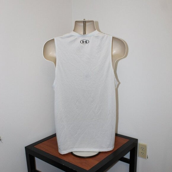 Under Armour Men's Left Chest Cut Off Tank Top - Size M