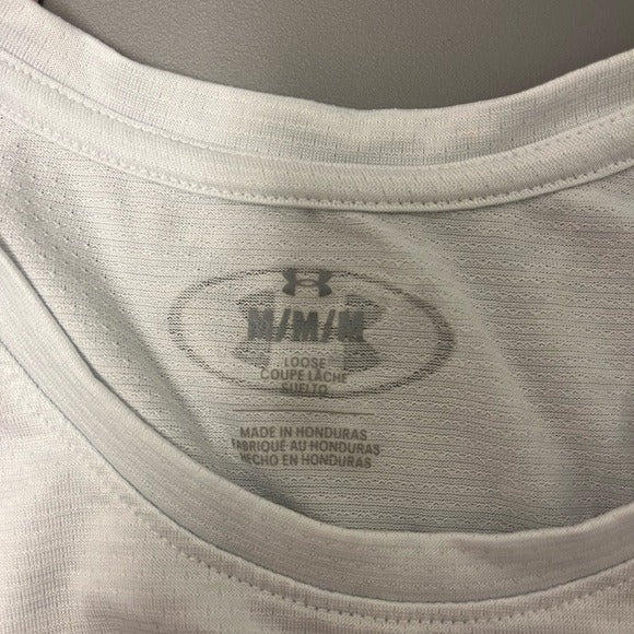 Under Armour Men's Left Chest Cut Off Tank Top - Size M