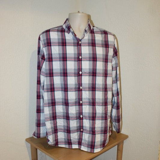 Express Fitted Casual Button Up - Size L/G