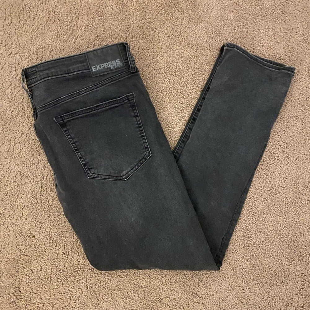 Express Slim Skinny Jeans - Size 36x32