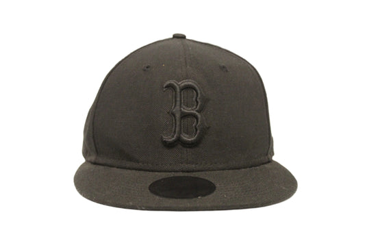 Fitted Boston Red Sox 'Black On Black' Size 7 1/8