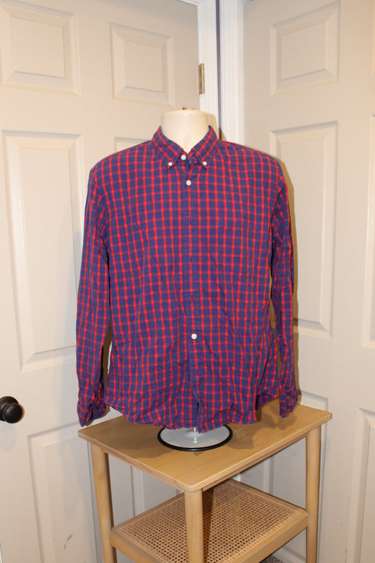 J. Crew Slim Fit Casual Button Up - Size L