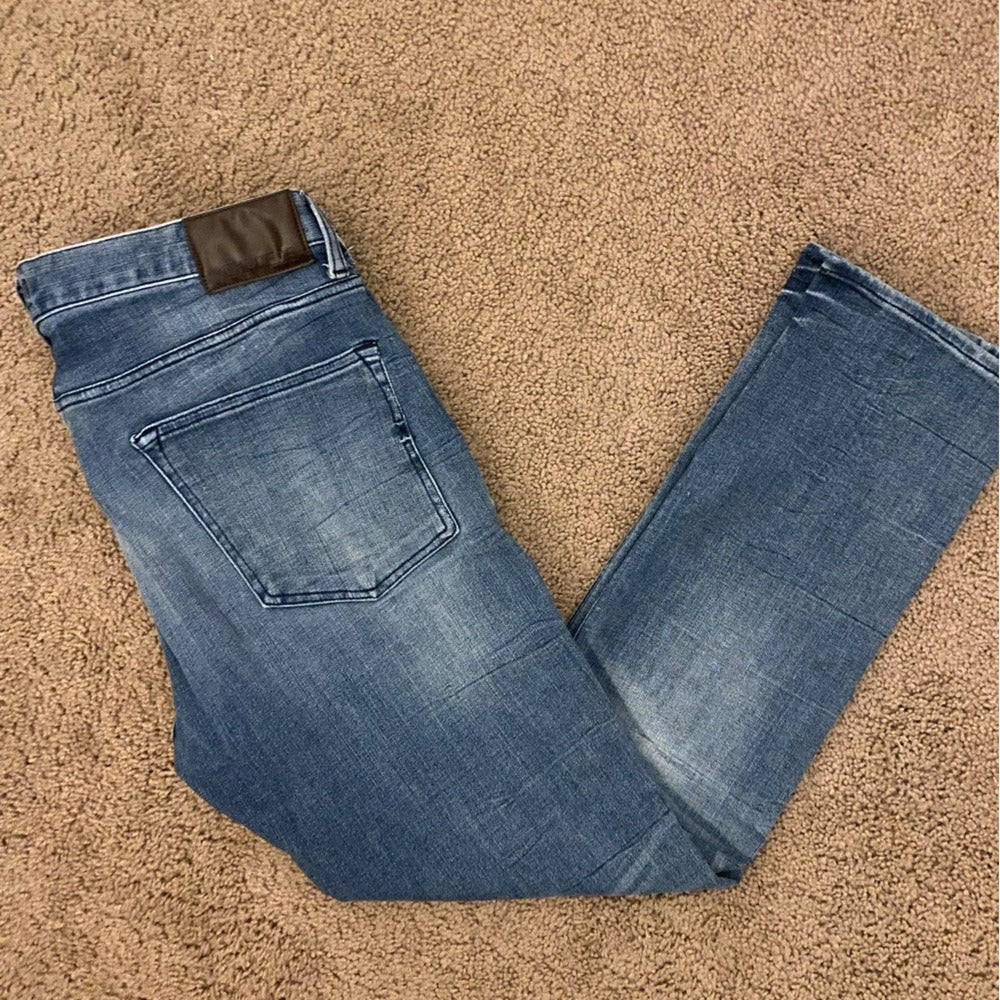 Express 4-Way Stretch Slim Jeans - Size 36x30