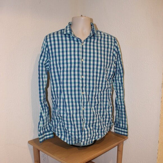 Express Extra Slim Fit Casual Button Up - Size L/G