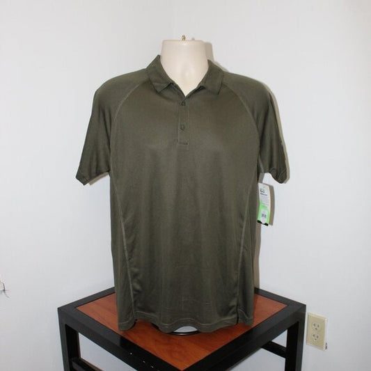 Men's Tennis Match Core Polo Olive - Size M