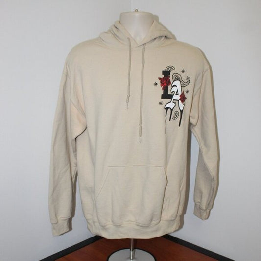 Popular Poison LA Red Rose Drip Hoodie - Size M