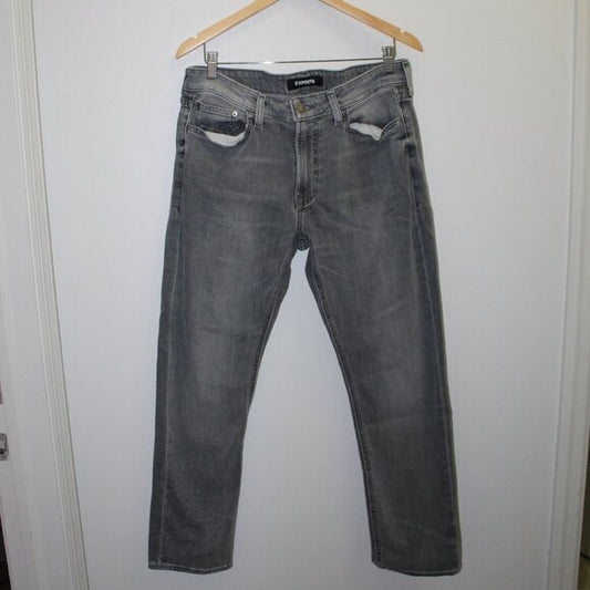 Express Stretch Slim Skinny Jeans - Size 34x30