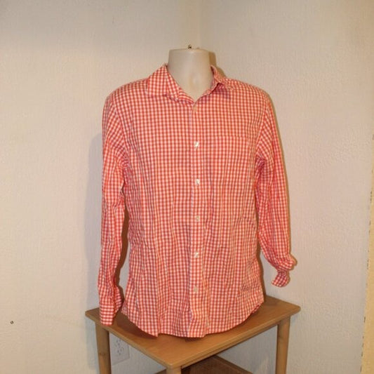 Banana Republic Non Iron Tailored Slim Fit Casual Button Up - Size L