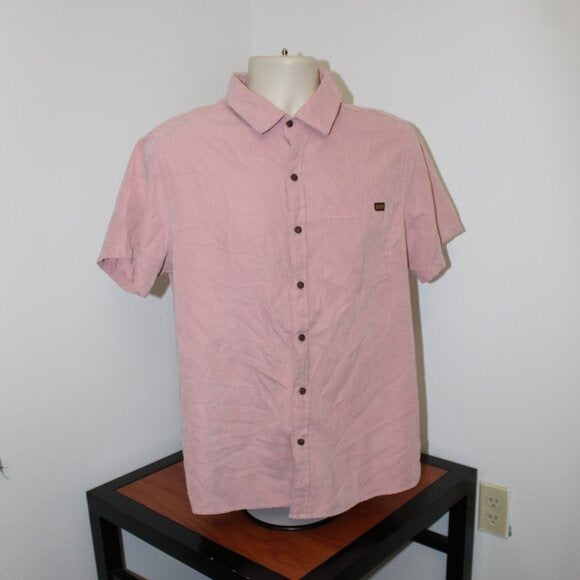 Stylish 'Vogue Best+' Button-Down Shirt No Size Tag (Fits Like M/L)