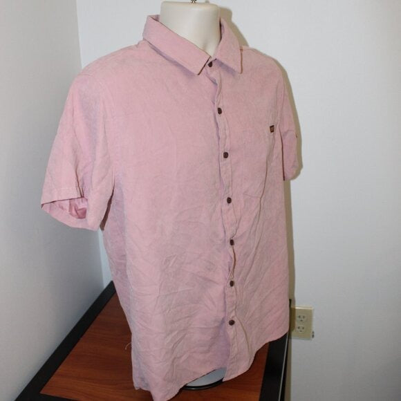 Stylish 'Vogue Best+' Button-Down Shirt No Size Tag (Fits Like M/L)