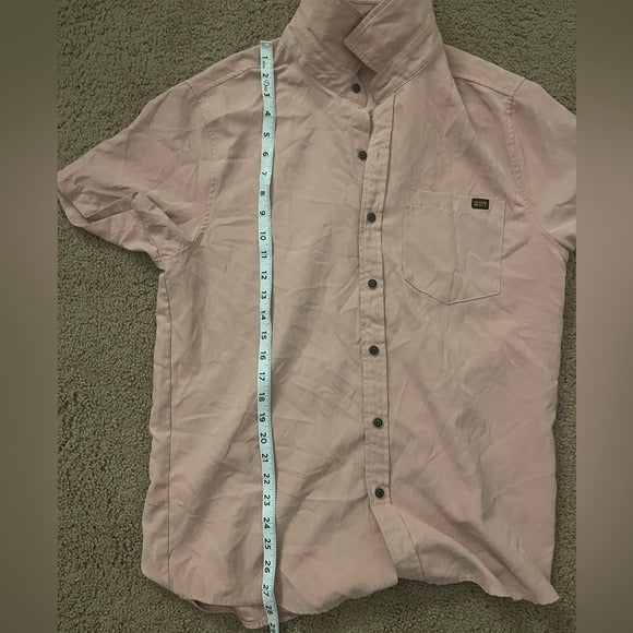 Stylish 'Vogue Best+' Button-Down Shirt No Size Tag (Fits Like M/L)