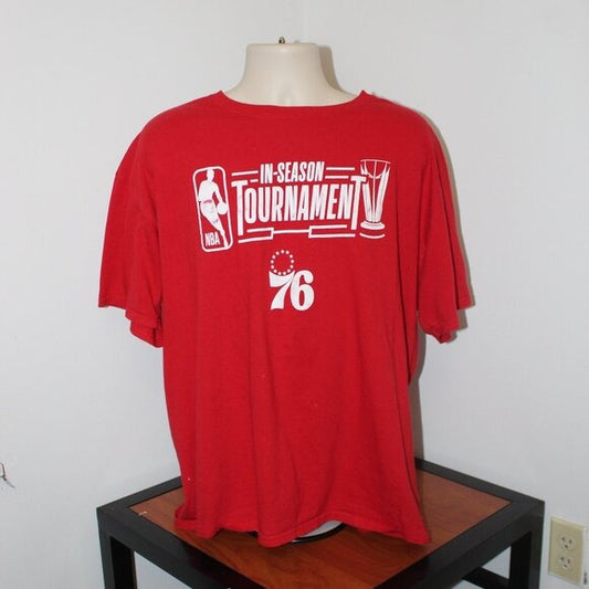Philadelphia Sixers 76ers 2023 In-Season Tournament T-Shirt - Size XL