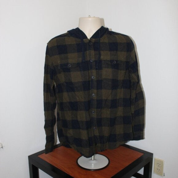 Cactus Man Ricky Singh Flannel Hoodie - Size M